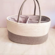 Woven Baby Diaper Basket