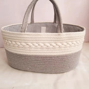 Woven Baby Diaper Basket