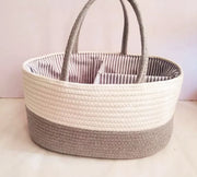 Woven Baby Diaper Basket